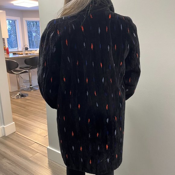 Sheared beaver coat - Picture 3 of 3